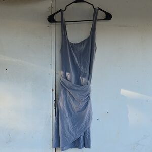 Wilfred Aritzia Skate Blue Saturn Mini dress